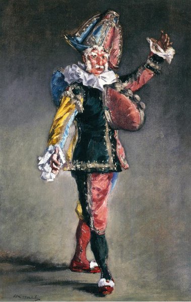 Polichinelle by Edouard Manet - Hand-Painted Oil Painting Reproduction