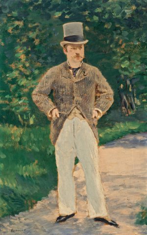 Portrait De Monsieur Brun by Edouard Manet Oil Painting
