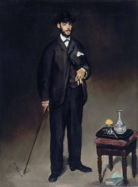 Main Product Photo of Portrait de Theodore Duret  Painting by Edouard Manet