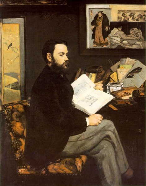 Portrait d'Emile Zola