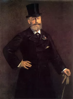 Portrait of Antonin Proust by Edouard Manet Oil Painting