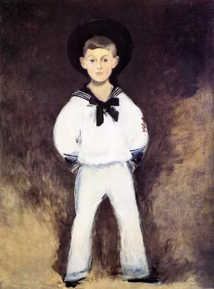 Portrait of Henry Bernstein as a Child painting by Edouard Manet