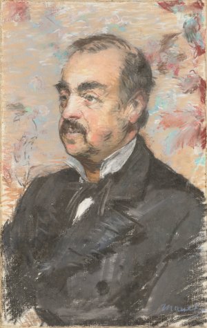 Portrait of Julien de la Rochenoire by Edouard Manet Oil Painting