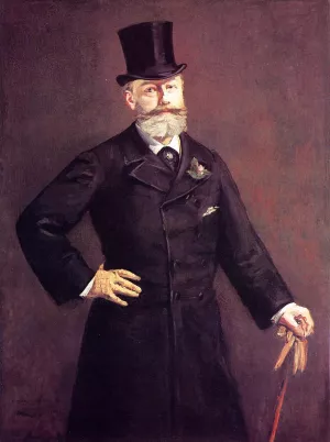 Portrait of M. Antonin Proust painting by Edouard Manet