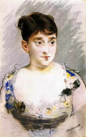 Portrait of Madame du Paty by Edouard Manet Oil Painting