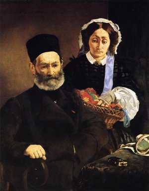 Portrait of Monsieur and Madame Manet