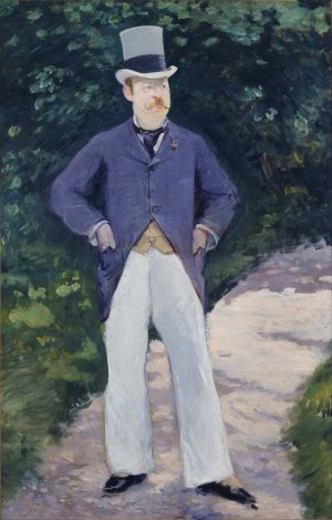 Portrait Of Monsieur Brun by Edouard Manet Oil Painting