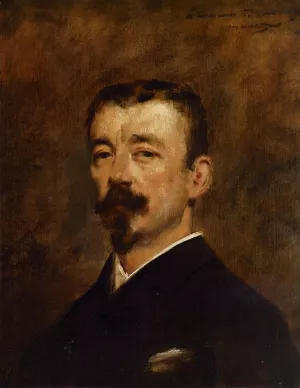 Portrait of Monsieur Tillet painting by Edouard Manet