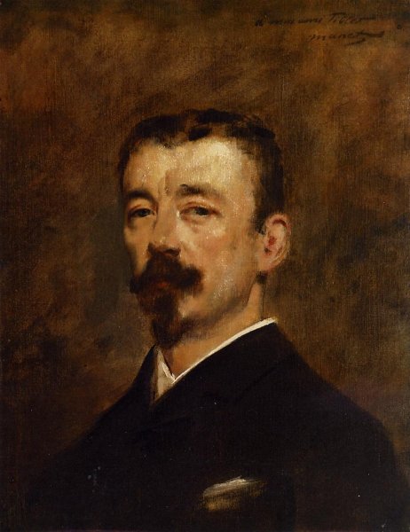 Portrait of Monsieur Tillet by Edouard Manet - Hand-Painted Oil Painting Reproduction