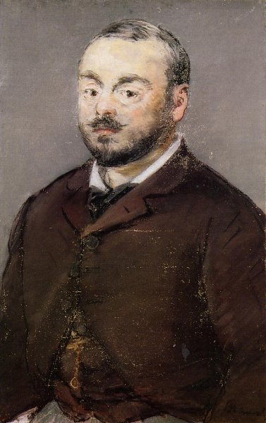Portrait of the Composer Emmanual Chabrier