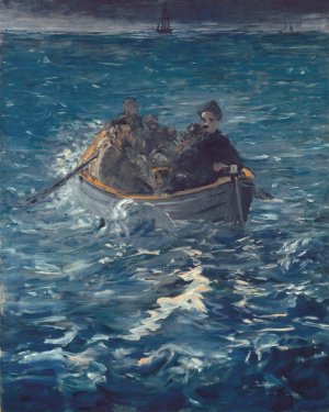 Rochefort's Escape by Edouard Manet Oil Painting