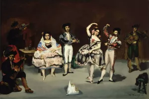 Spanish Ballet by Edouard Manet Oil Painting