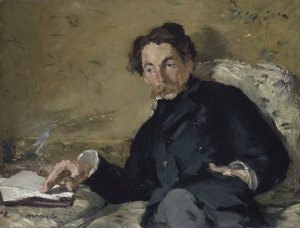 Stephane Mallarme by Edouard Manet Oil Painting