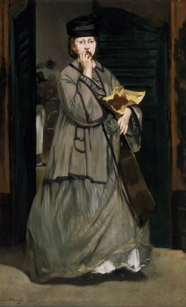 Main Product Photo of Street Singer  Painting by Edouard Manet