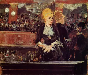 Study for 'A Bar at the Folies-Bergere' by Edouard Manet - Oil Painting Reproduction