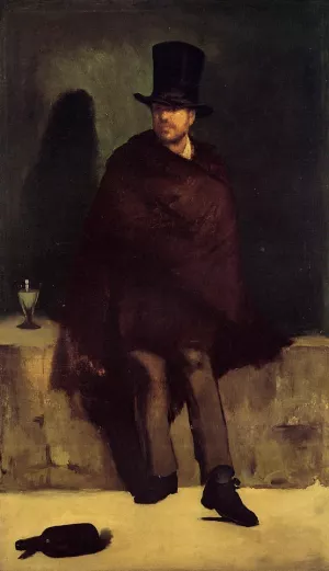 The Absinthe Drinker by Edouard Manet Oil Painting