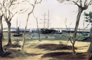 The Bay of Arcachon by Edouard Manet Oil Painting