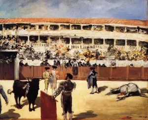 The Bullfight by Edouard Manet Oil Painting
