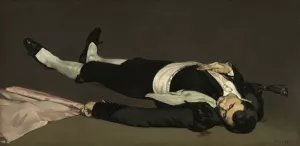 The Dead Toreador by Edouard Manet Oil Painting
