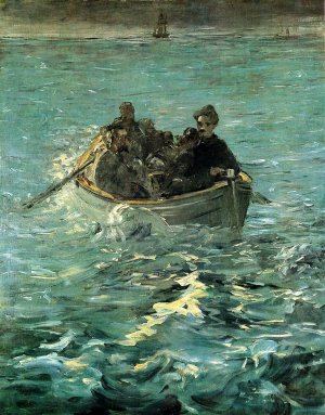 The Escape of Rochefort Oil painting by Edouard Manet