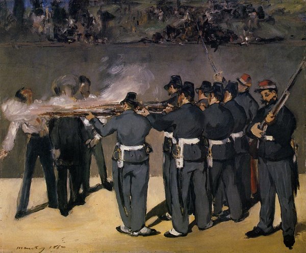 Main Product Photo of The Execution of the Emperor Maximillian Painting by Edouard Manet