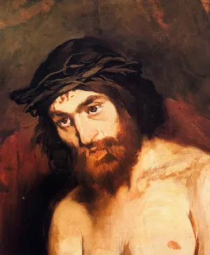 The Head of Christ by Edouard Manet - Oil Painting Reproduction