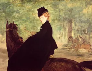 The Horsewoman by Edouard Manet - Oil Painting Reproduction