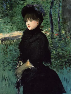 The Promenade by Edouard Manet Oil Painting
