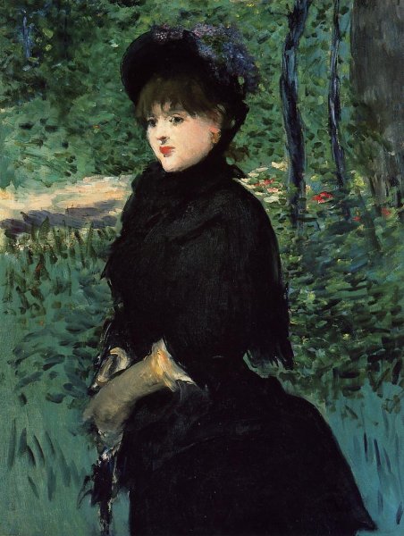 The Promenade by Edouard Manet - Hand-Painted Oil Painting Reproduction