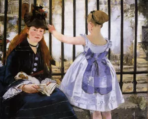 The Railroad by Edouard Manet Oil Painting