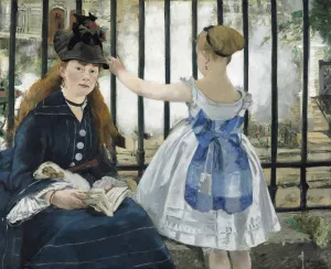 The Railway by Edouard Manet Oil Painting