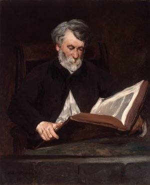 The Reader by Edouard Manet Oil Painting