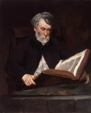 The Reader by Edouard Manet Oil Painting