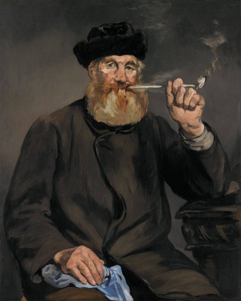 Main Product Photo of The Smoker  Painting by Edouard Manet