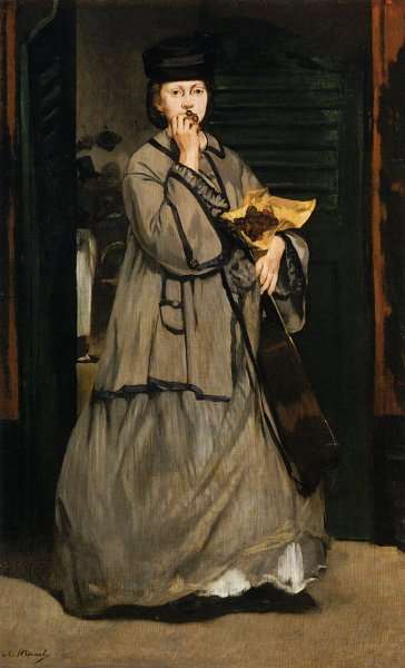 The Street Singer by Edouard Manet - Hand-Painted Oil Painting Reproduction