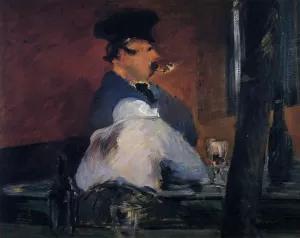 The Tavern also known as Open Air Cabaret painting by Edouard Manet