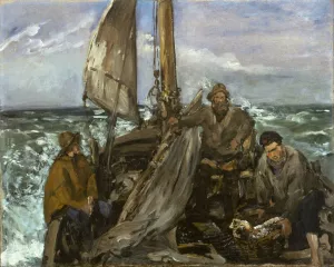 The Toilers Of The Sea by Edouard Manet Oil Painting