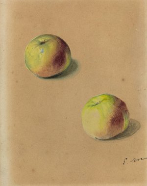 Two Apples by Edouard Manet Oil Painting