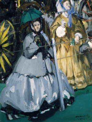 Women at the Races by Edouard Manet Oil Painting