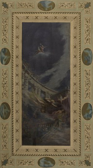 Psyche livree a l'amour by Edouard Michel-Lancon Oil Painting