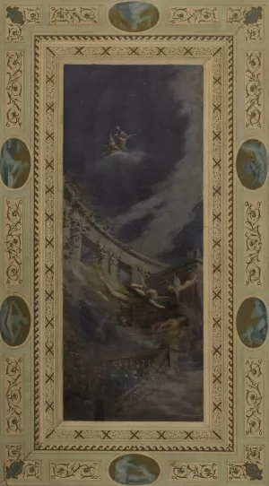 Psyche livree a l'amour by Edouard Michel-Lancon Oil Painting