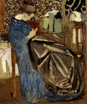 A Seamstress by Edouard Vuillard Oil Painting