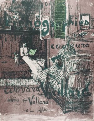 Album Cover for Landscapes and Interiors by Edouard Vuillard Oil Painting
