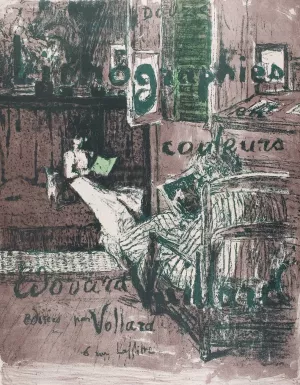 Album Cover for Landscapes and Interiors by Edouard Vuillard Oil Painting