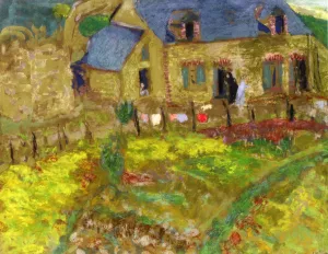 Breton House by Edouard Vuillard - Oil Painting Reproduction