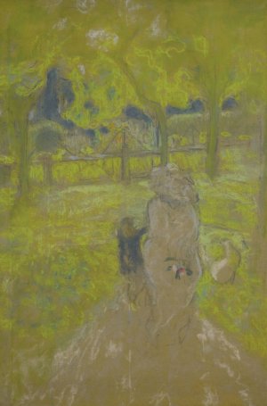 etude Pour Matin Ensoleille by Edouard Vuillard Oil Painting