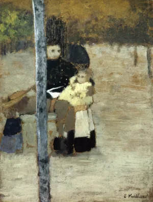 Good Children Oil painting by Edouard Vuillard