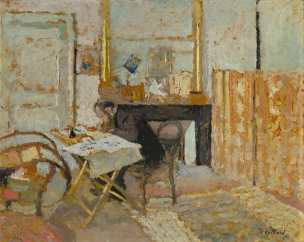 Ker-Xavier Roussel  by Edouard Vuillard - Hand-Painted Oil Painting Reproduction