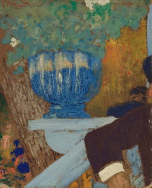 La Coupe Bleue by Edouard Vuillard Oil Painting