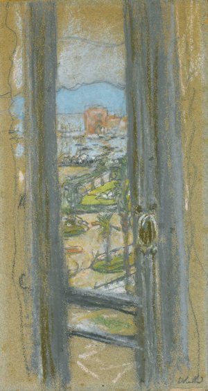 La Fenetre A Cannes by Edouard Vuillard Oil Painting